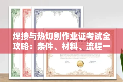 昆明焊接与热切割作业证考试全攻略:条件、材料、流程一网打尽!