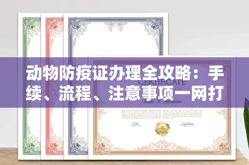 昆明动物防疫证办理全攻略:手续、流程、注意事项一网打尽